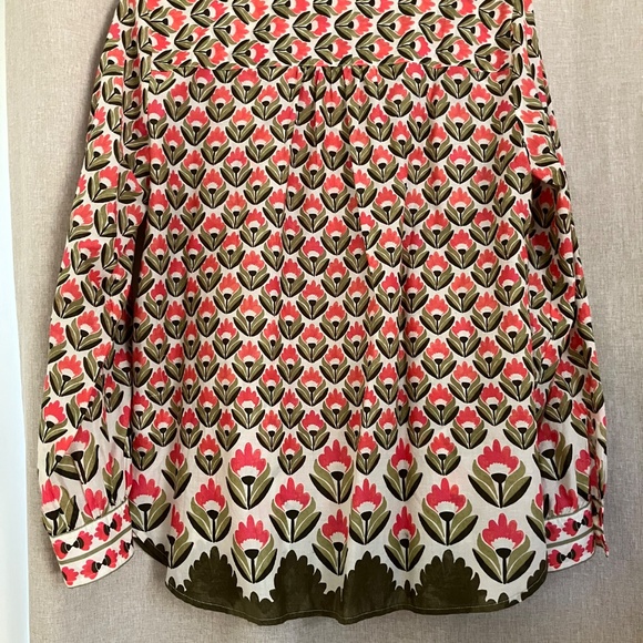 Talbots Womens Cotton Long Sleeve Shirt - Picture 8 of 9